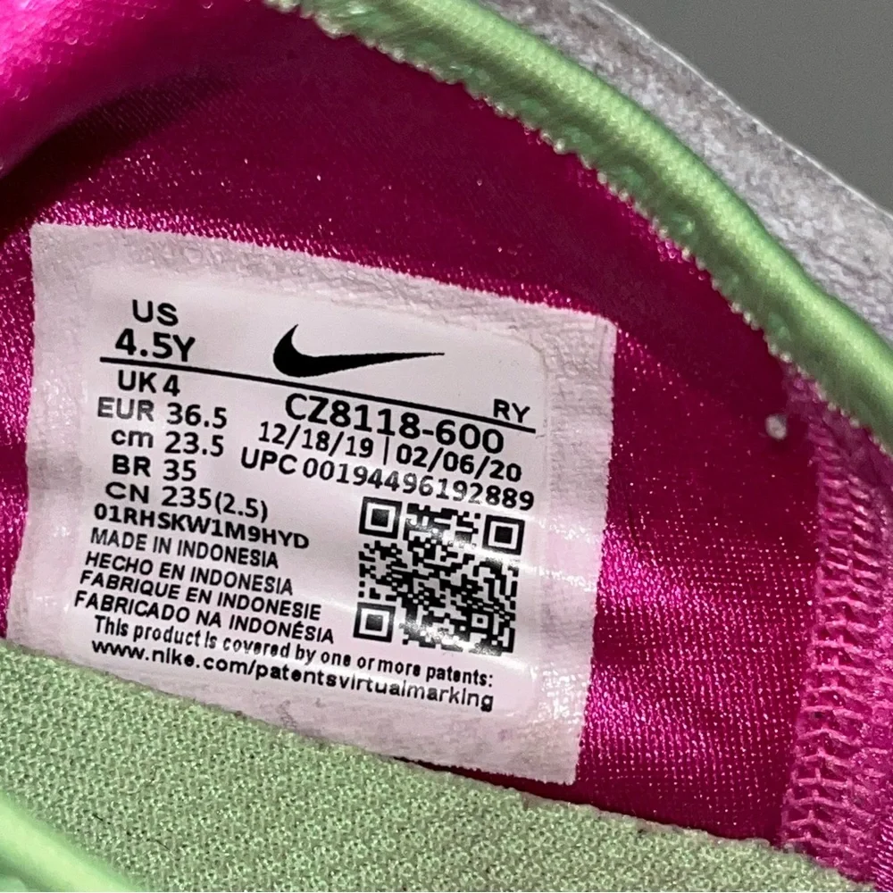 Nike Girls Flex Runner Shoes‎ CZ8118-600 4.5 Youth